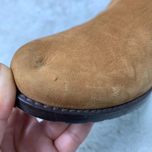 Stuart Weitzman Women's Caramel Brown Dunkirk Over-The-Knee Boots Size 6 - Picture 9 of 12